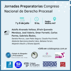 Jornadas Preparatorias del Congreso Nacional de Derecho Procesal