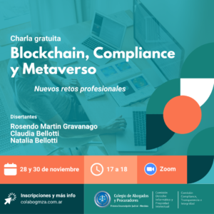 Charla "Blockchain, Compliance y Metaverso"