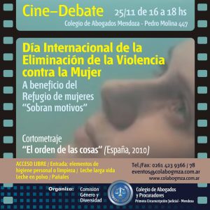 Función de cine debate a beneficio del Refugio de Mujeres “Sobran motivos”