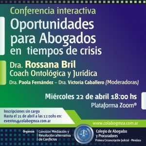 conferencia sobre Oportunidades en tiempos de crisis