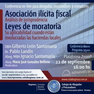 Conferencia sobre Asociación Ilícita Fiscal