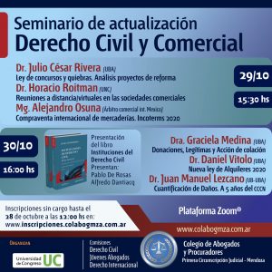 Seminario de actualización en Derecho Civil y Comercial