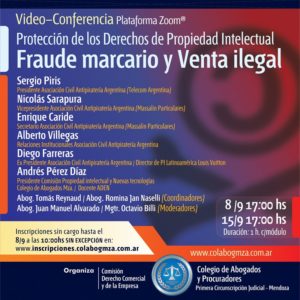 Videoconferencia sobre el fraude marcario y la venta ilegal desde la perspectiva de la protección de los Derechos de Propiedad Intelectual