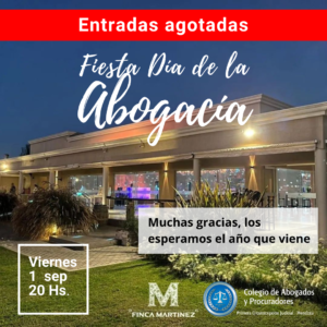 Fiesta Día de la Abogacía