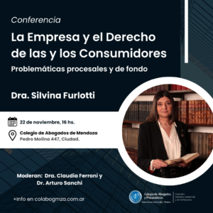Conferencia "La Empresa y el Derecho de las y los Consumidores"