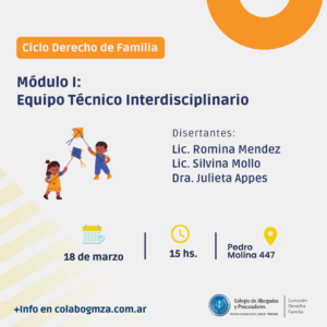 Módulo I: capacitación Equipo Técnico Interdisciplinario