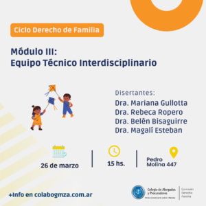 Módulo III: capacitación Equipo Técnico Interdisciplinario