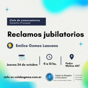 Conversatorio “Reclamos jubilatorios”