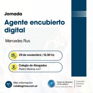 Jornada "Agente encubierto digital"